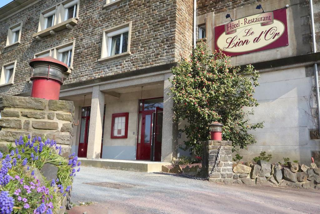 Hotel Restaurant Le Lion D'Or Saint-Hilaire-du-Harcouët Esterno foto